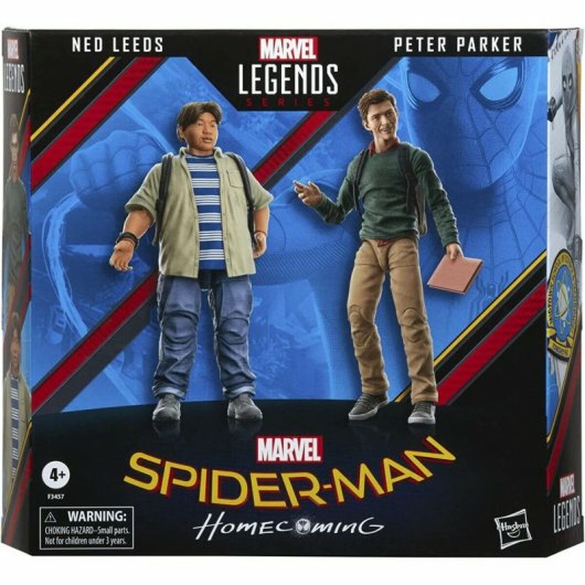 Actionfigurer Hasbro Legends Series Spider-Man 60th Anniversary Peter Parker & Ned Leeds