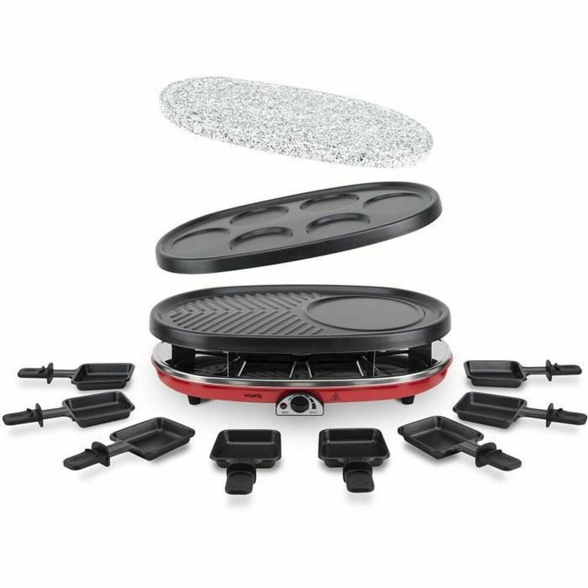 Grillplatta Hkoenig RP418 1500 W - 5