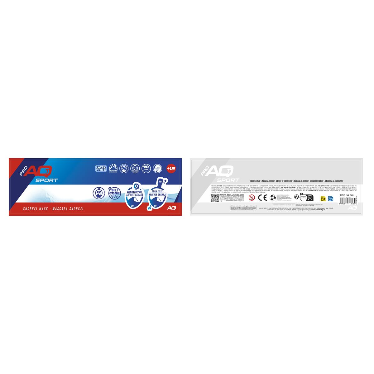Dykarmask AquaSport Aqua Sport - 4