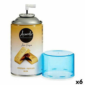 Refill Till Luftfräschare Acorde Milion 250 ml (6 antal)