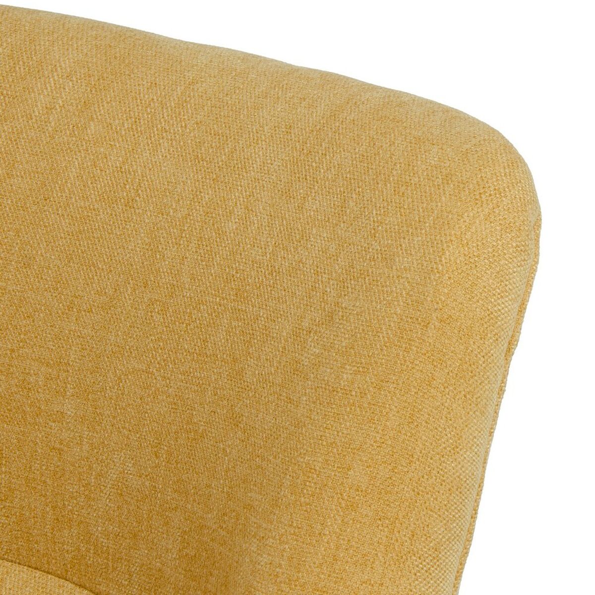 Fåtölj 77 x 64 x 88 cm Syntetmaterial Trä Senap - 7