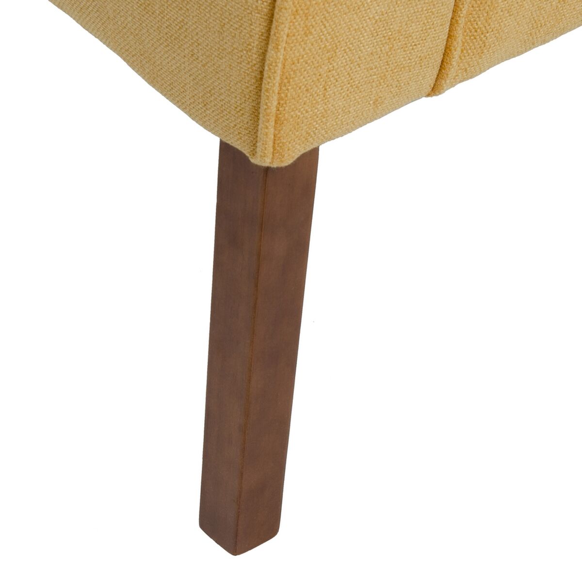 Fåtölj 77 x 64 x 88 cm Syntetmaterial Trä Senap - 3