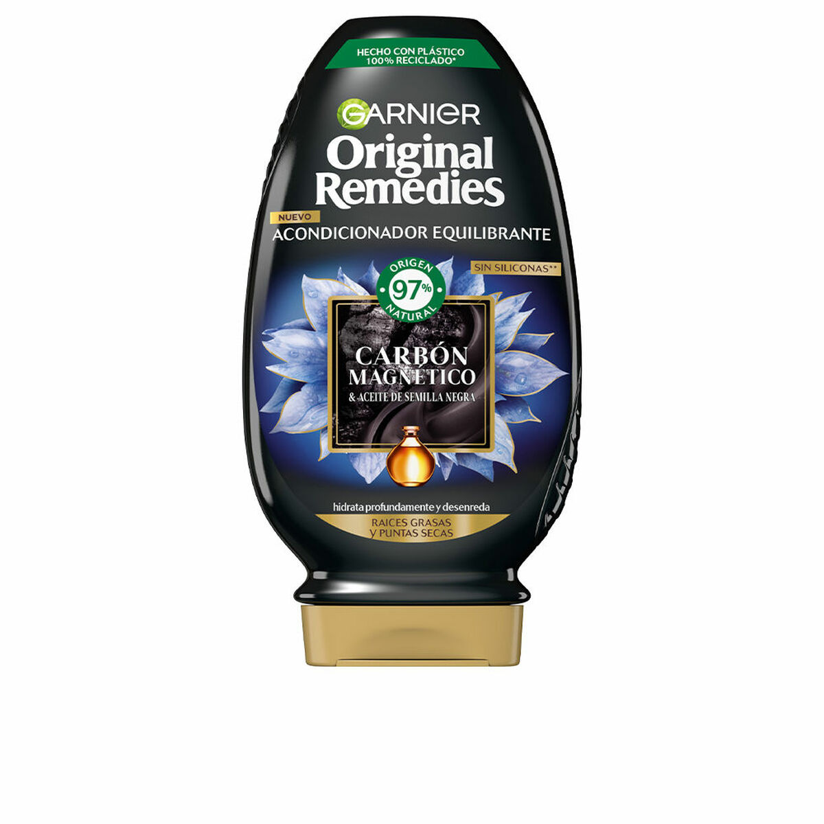 Balsam Garnier Original Remedies 250 ml Balanserande Magnetisk kol