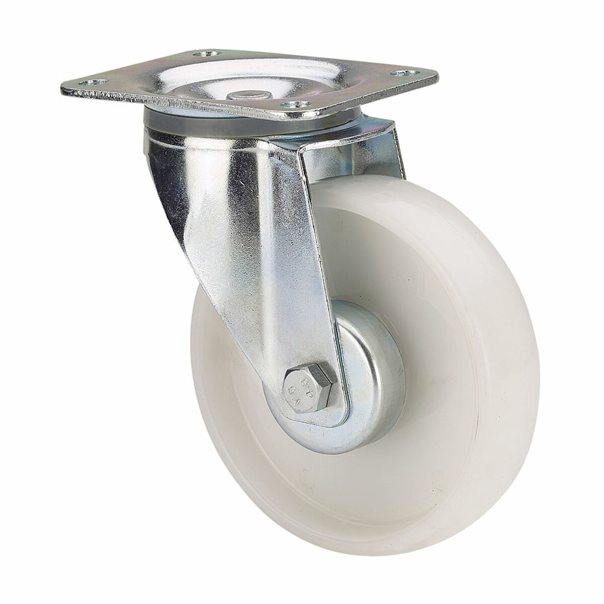 Rueda Ruedas Alex Vit Poliamix Ø 10 cm 150 kg roterande