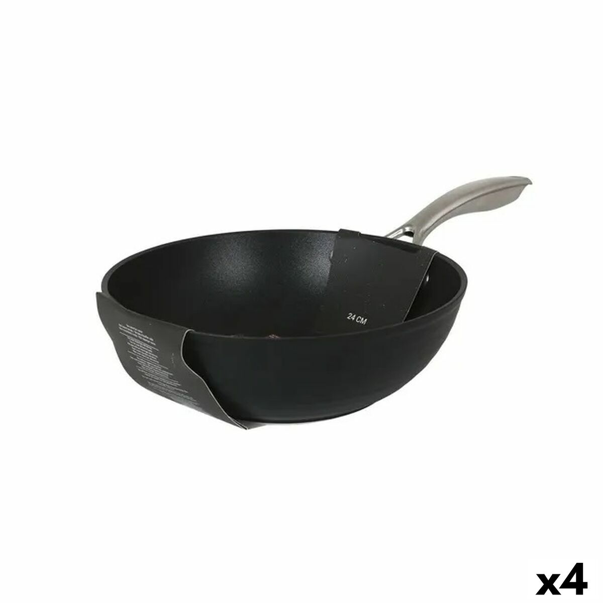 Wokpanna Quttin Spiral Smitt aluminium Ø 28 cm (4 antal)