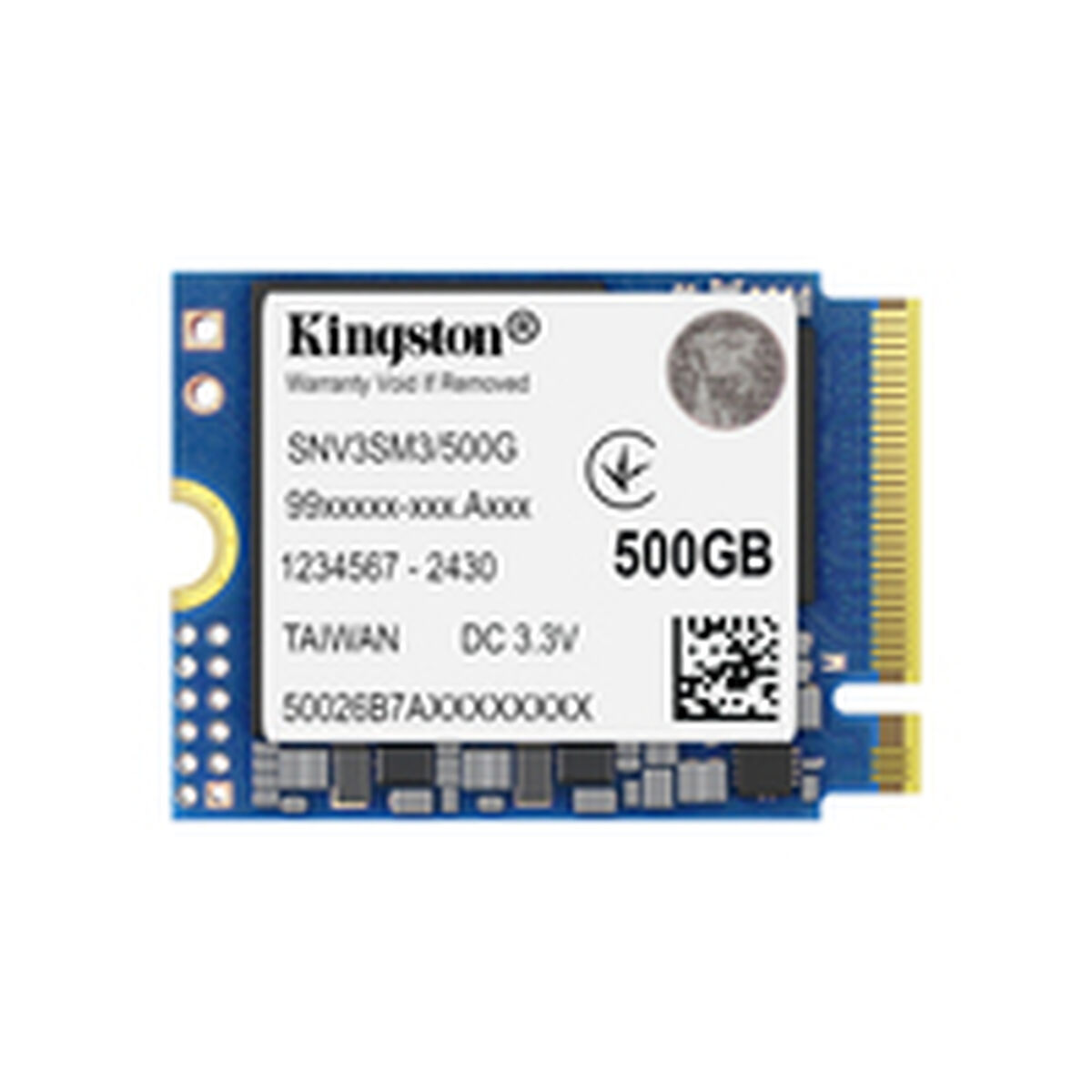 Hårddisk Kingston SNV3SM3/500G 500 GB SSD