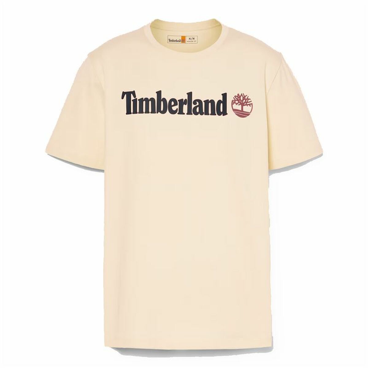T-shirt med kortärm Herr Timberland Kennebec River Linear Logo