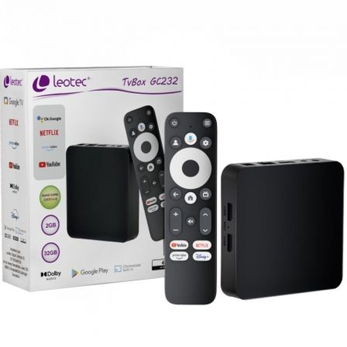 Streaming-enhet LEOTEC LETVBOXGC06