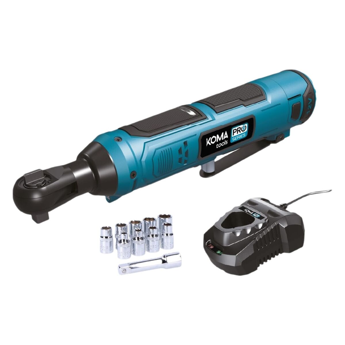 Hylsnyckelsats Koma Tools 8-19 mm