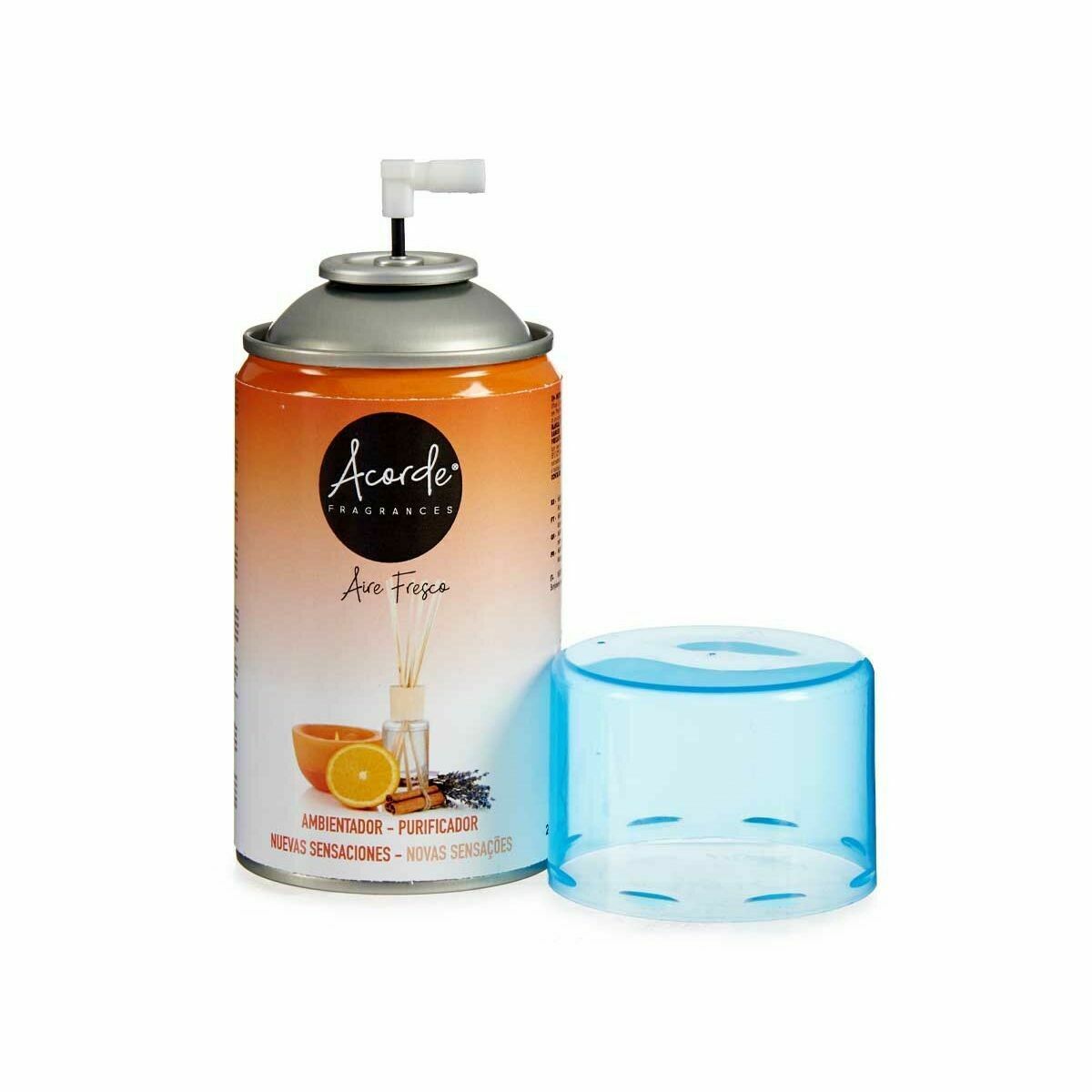 Refill Till Luftfräschare Acorde Sensations 250 ml (6 antal) - 2