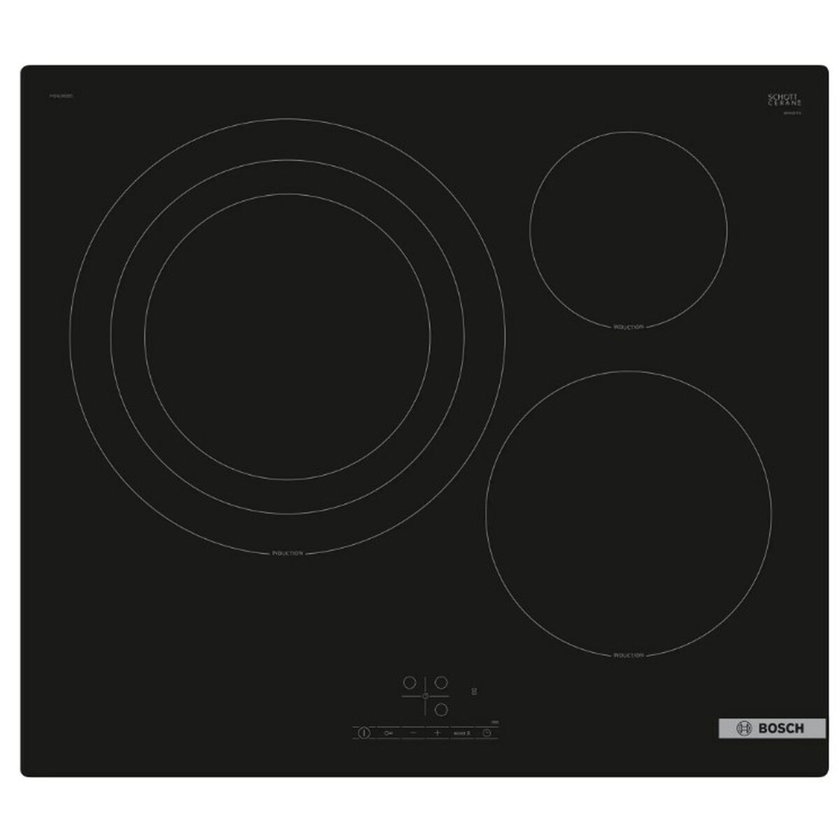 Induktionshäll BOSCH PID61RBB5E 7400 W (60 cm)