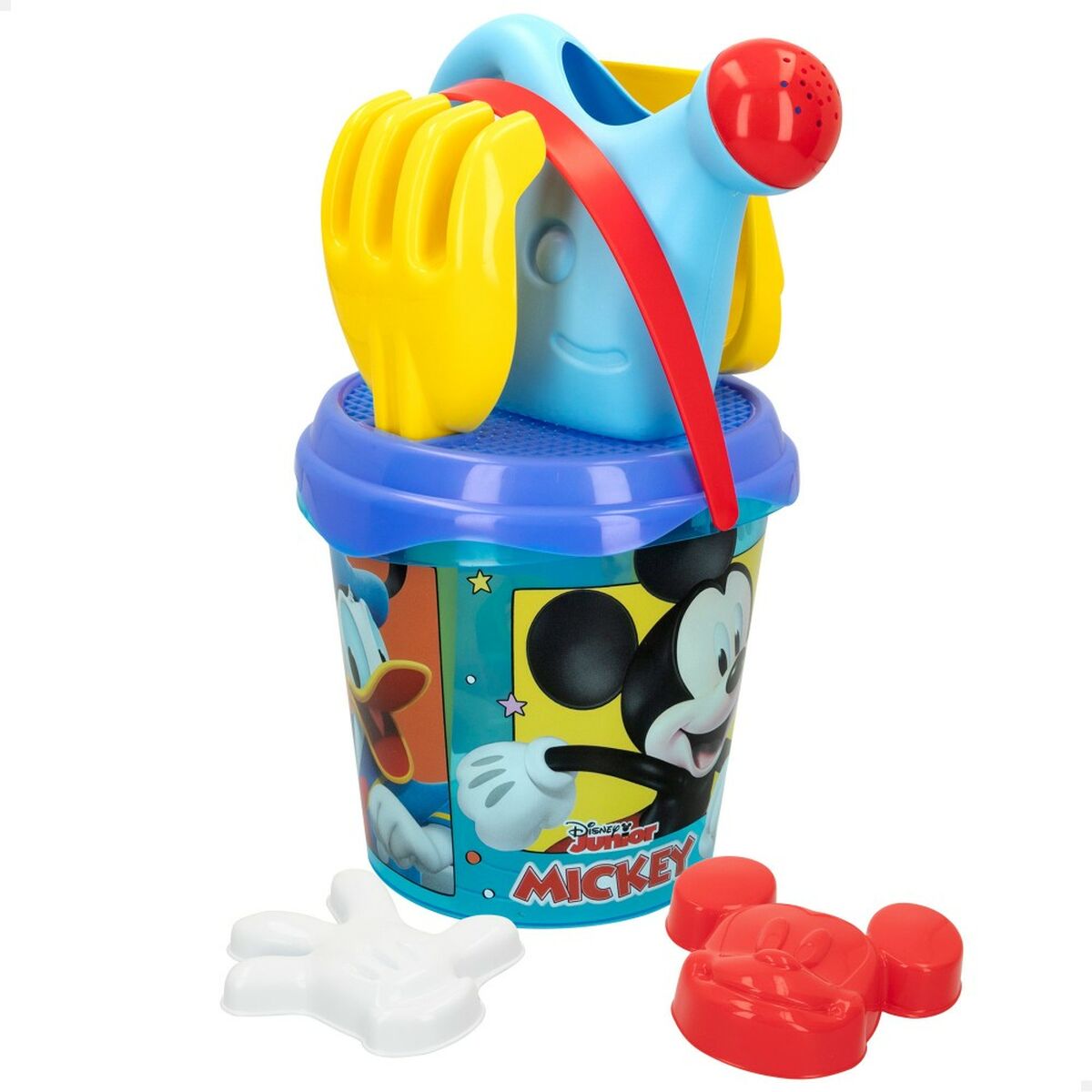 Strandleksaker set Mickey Mouse Ø 18 cm (16 antal) - 6