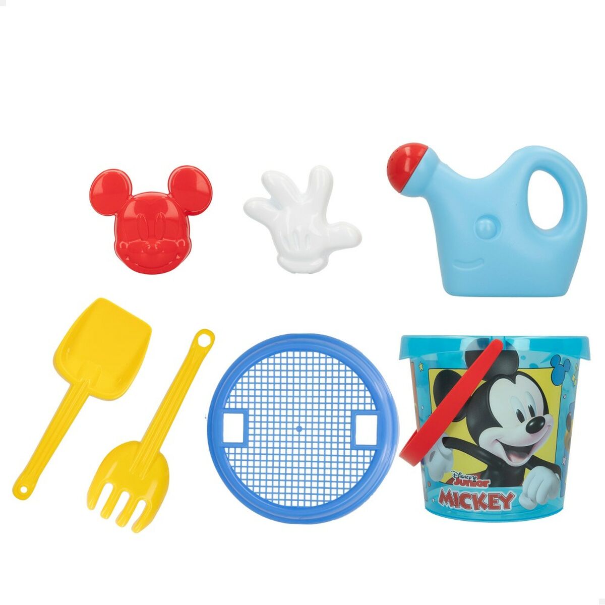 Strandleksaker set Mickey Mouse Ø 18 cm (16 antal) - 3
