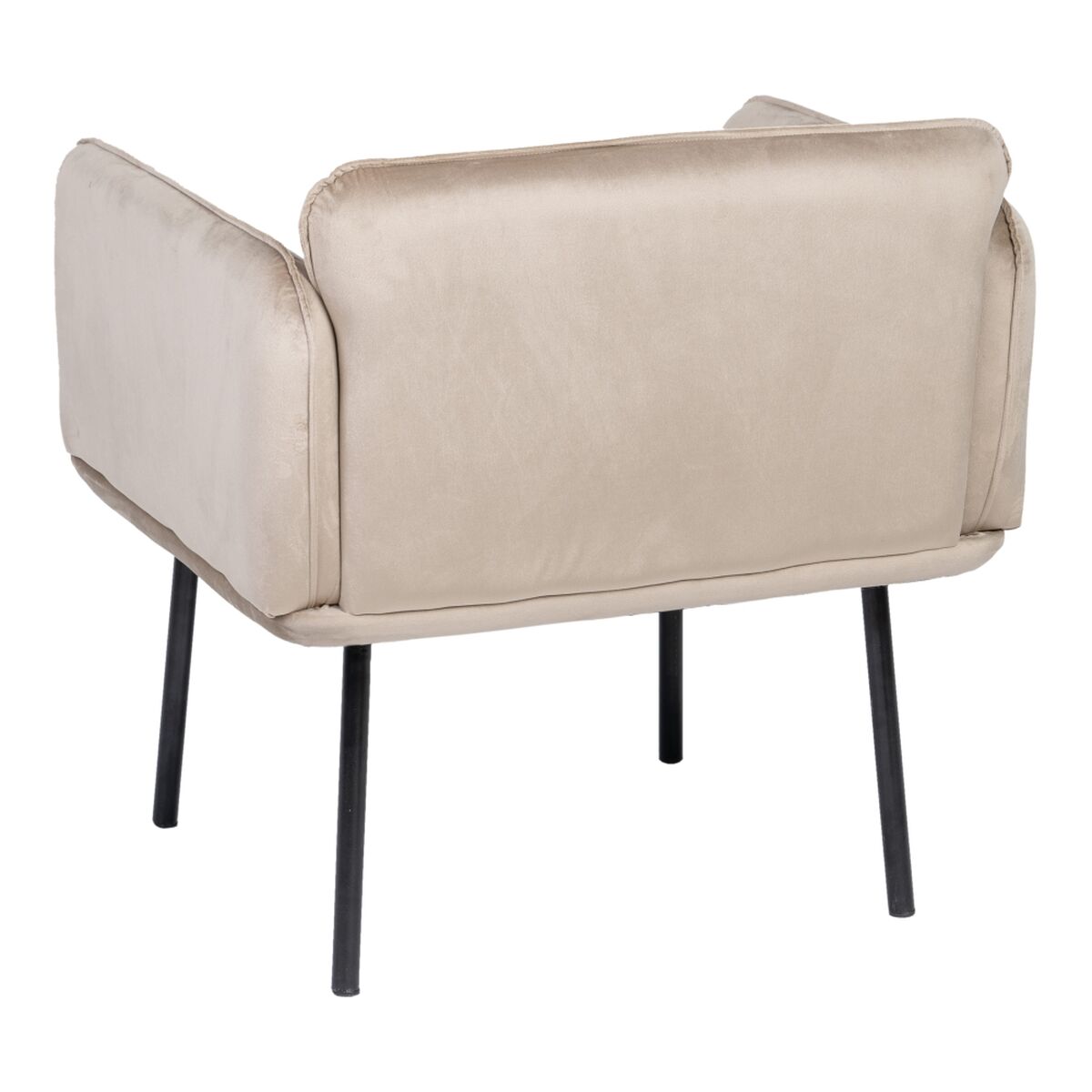 Fåtölj Syntetmaterial Beige Metall - 11