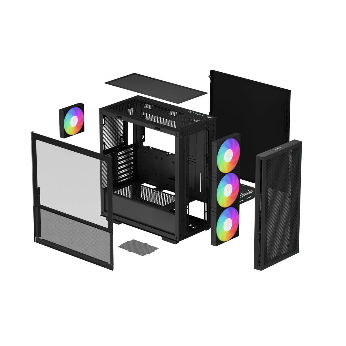 ATX Semitorn DEEPCOOL Svart - 7
