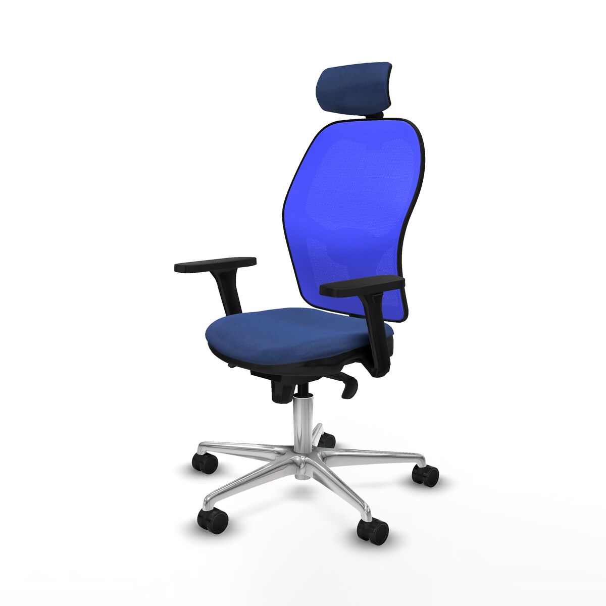 Kontorsstol Piqueras y Crespo 3D086N2 Marinblå - 2
