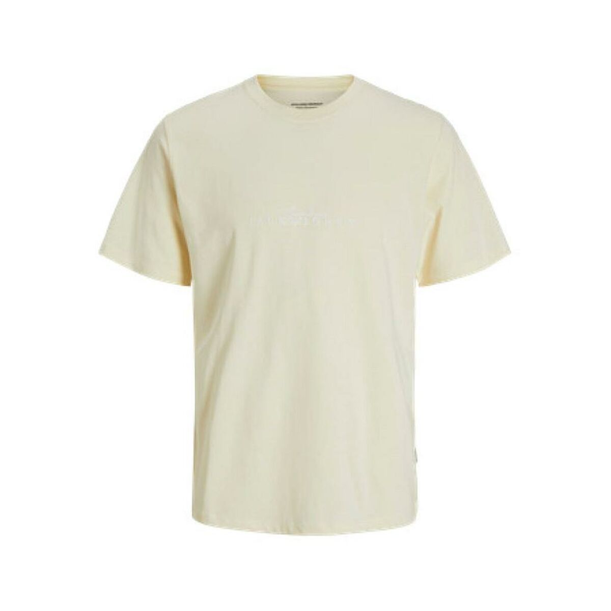 T-shirt med kortärm Herr Jack & Jones JORVARENNA BRANDING TEE Vit