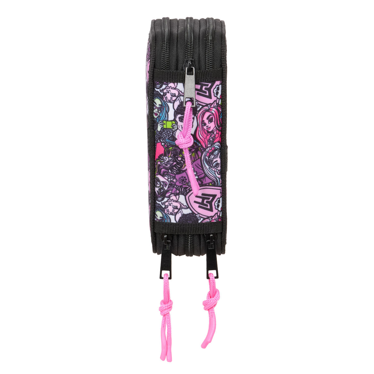 Pennfodral med tillbehör Monster High Drama Multicolour 12,5 x 19,5 x 5,5 cm 37 Delar - 3