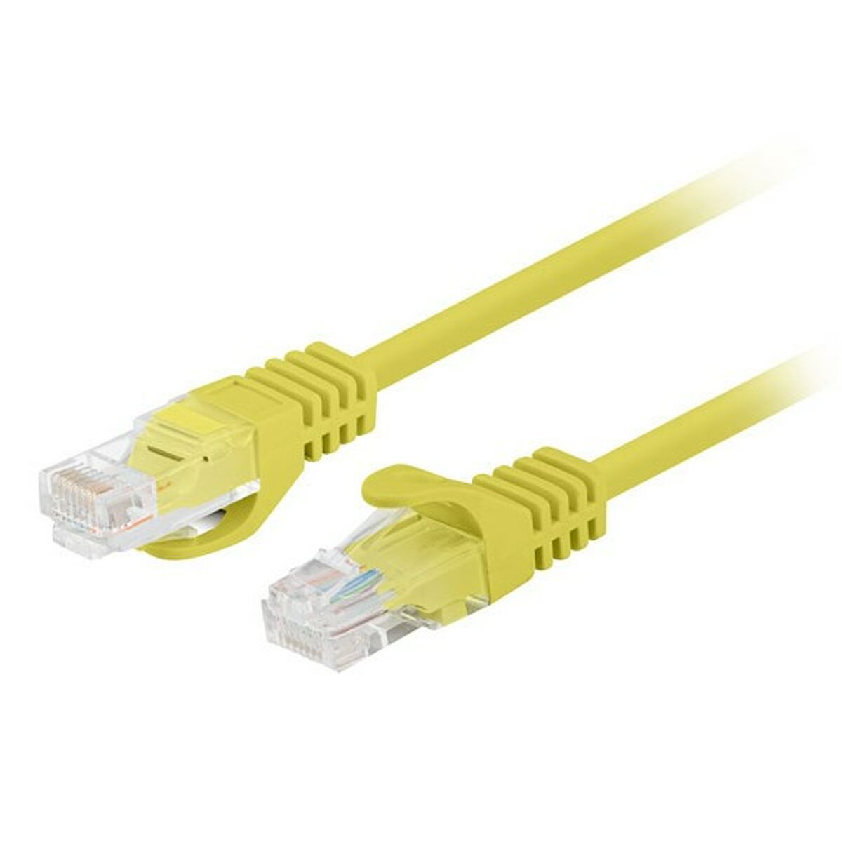 Nätkabel UTP Styv Kategori 6 Lanberg PCU6-20CC-0300-Y Gul 3 m