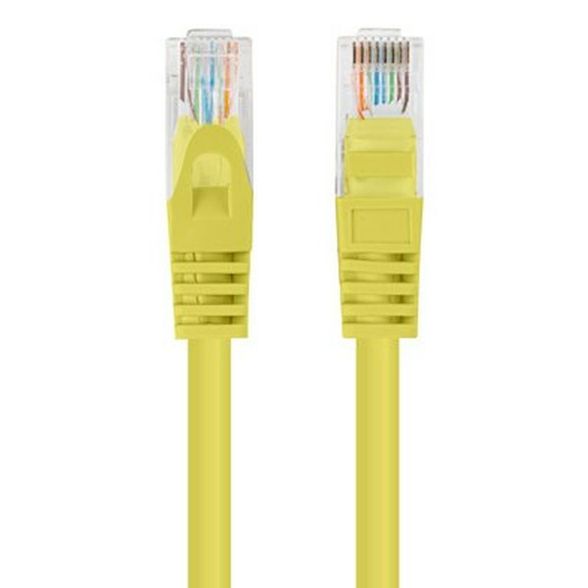 Nätkabel UTP Styv Kategori 6 Lanberg PCU6-20CC-0300-Y Gul 3 m - 2