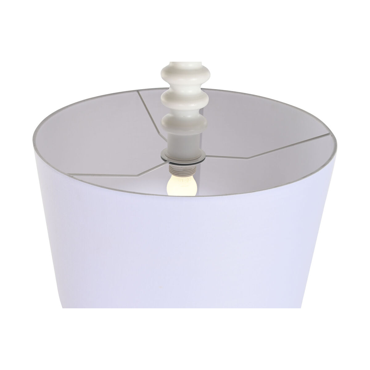 Taklampa Home ESPRIT Vit Järn 40 x 40 x 50 cm - 7