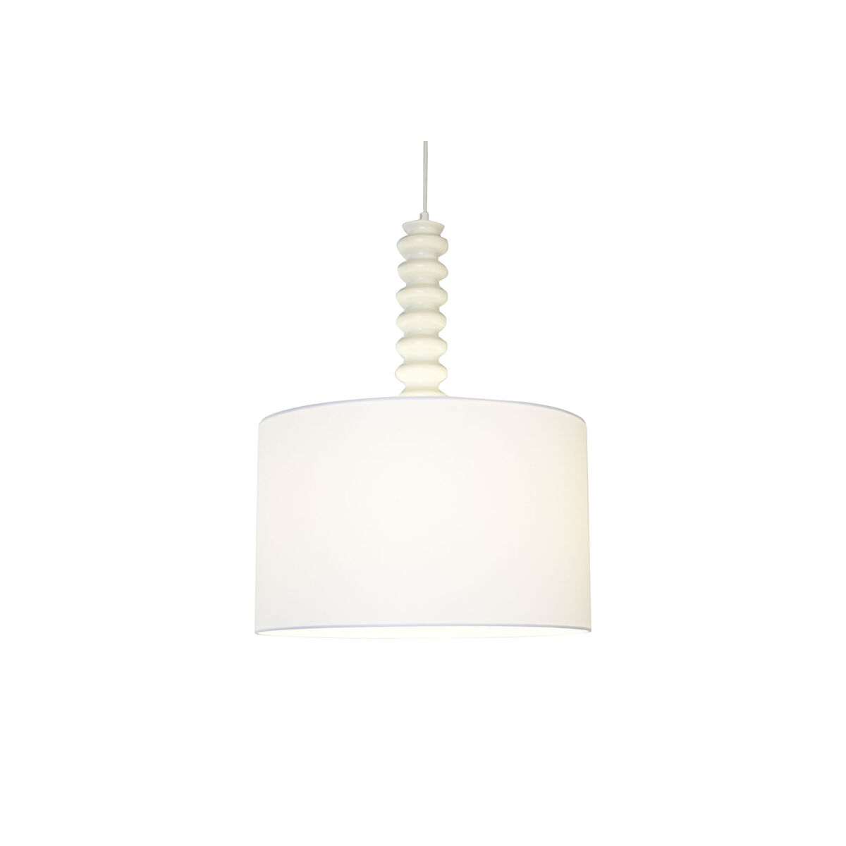 Taklampa Home ESPRIT Vit Järn 40 x 40 x 50 cm - 2