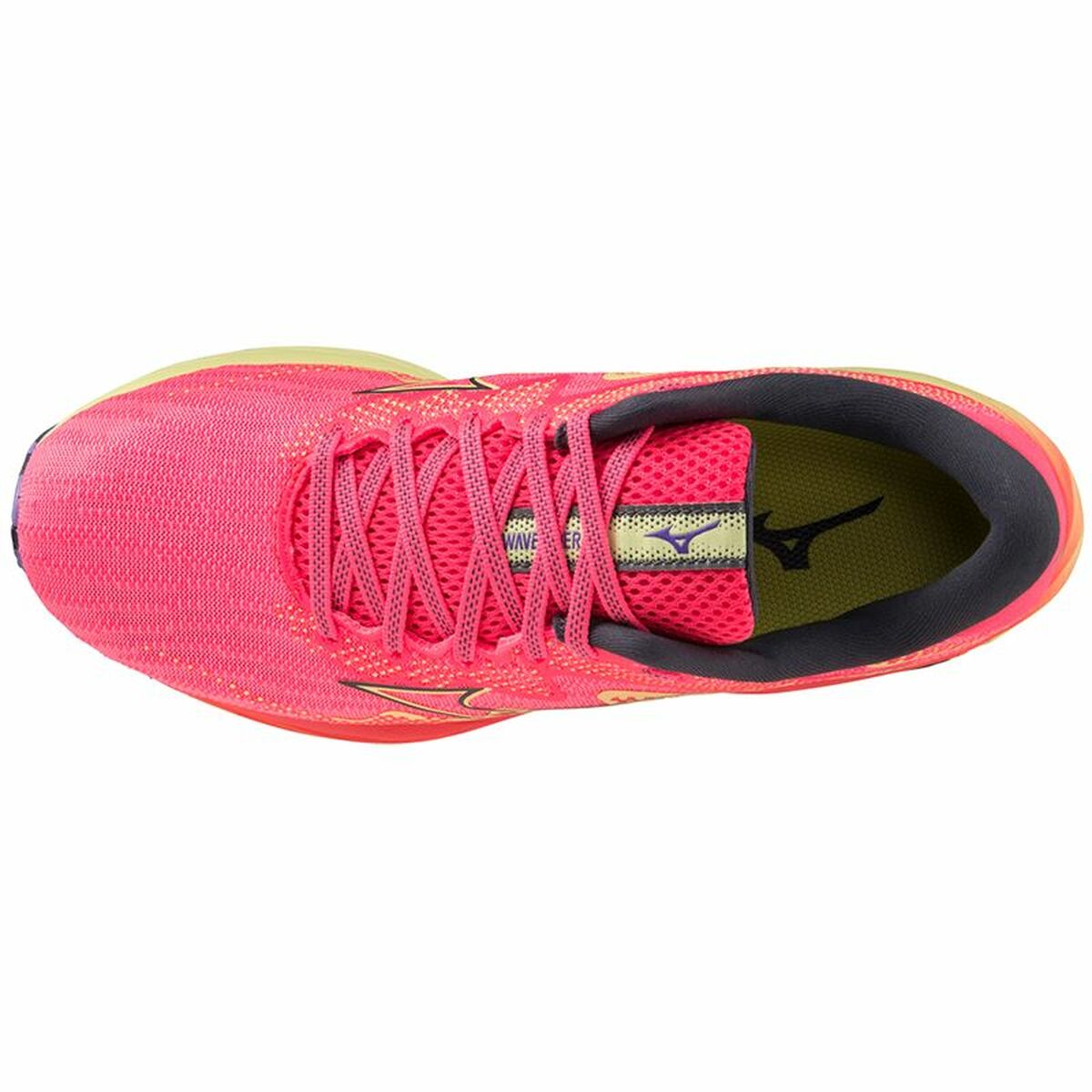 Löparskor, Vuxna Mizuno Wave Rider 27 Rosa - 5