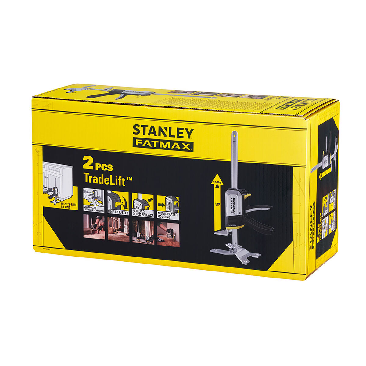Domkraft Stanley (2 antal) - 2