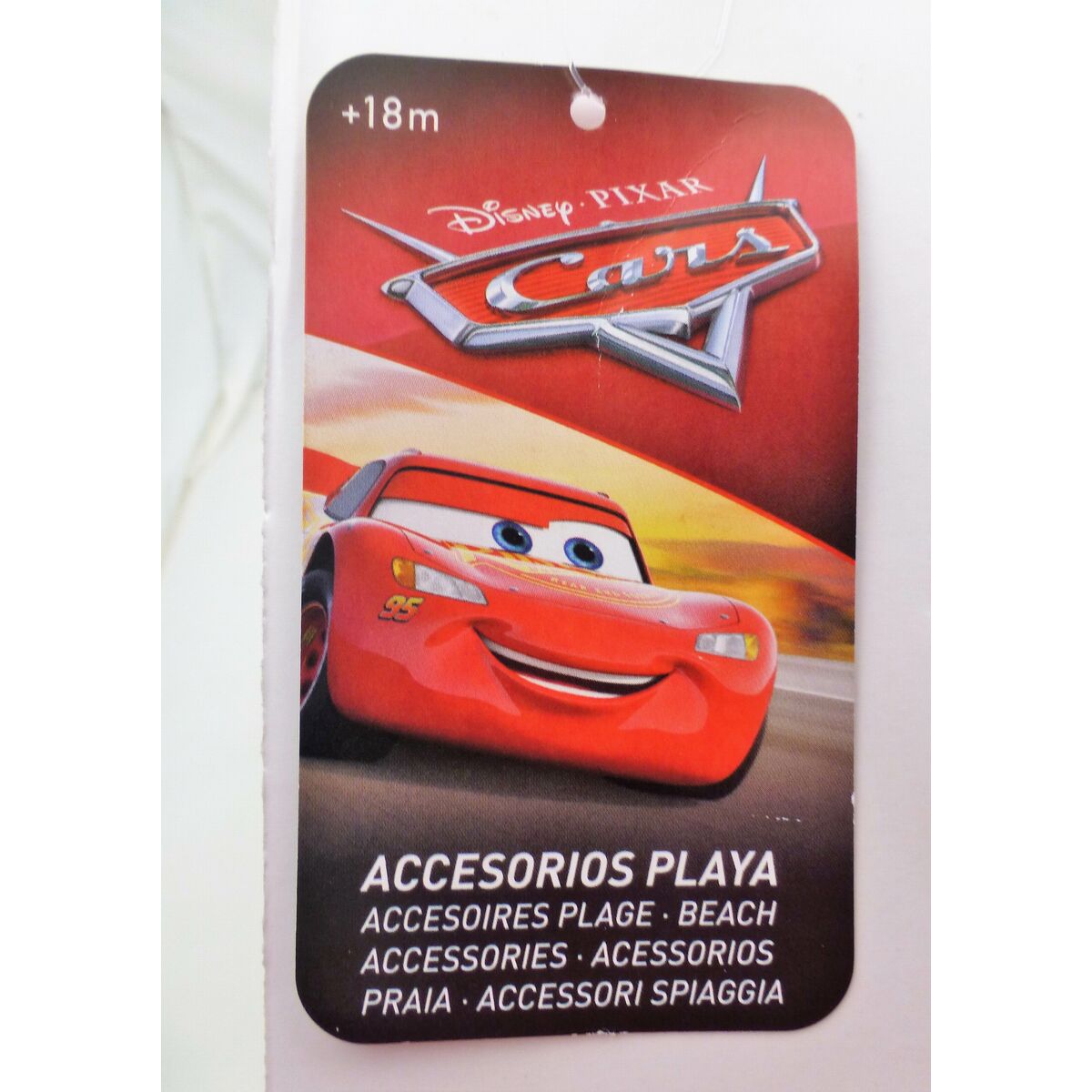 Strandleksaker set Cars Ø 14 cm (24 antal) - 7