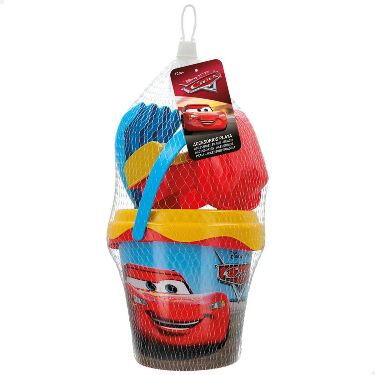 Strandleksaker set Cars Ø 14 cm (24 antal) - 5