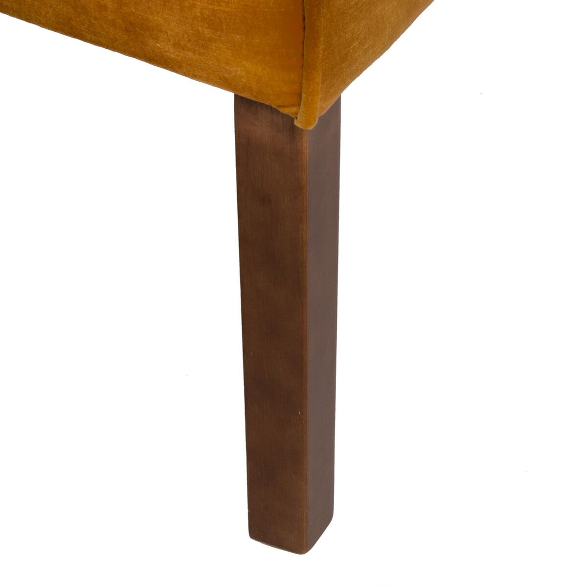 Fåtölj 77 x 64 x 88 cm Syntetmaterial Trä Ockra - 3