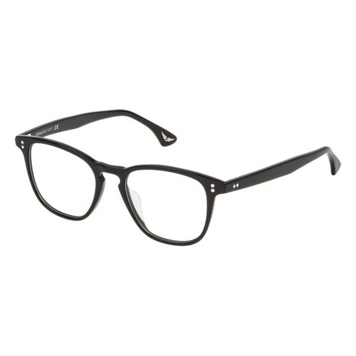 Glasögonbågar Zadig & Voltaire VZV080480700 Svart Ø 48 mm - 3