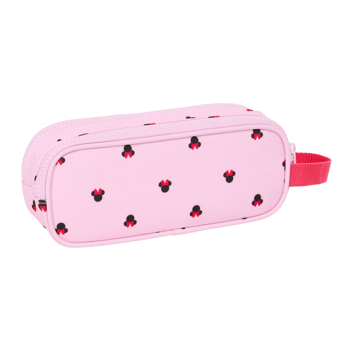 Dubbel bär-allt Minnie Mouse Naive Rosa 21 x 8 x 6 cm - 2
