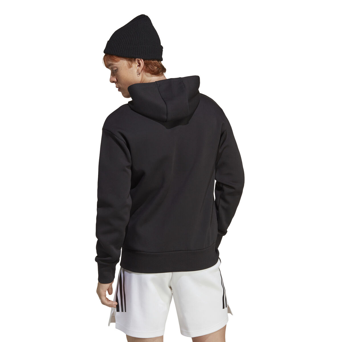 Tröja med huva Herr Adidas FI BOS HD IC3745 Svart - 7
