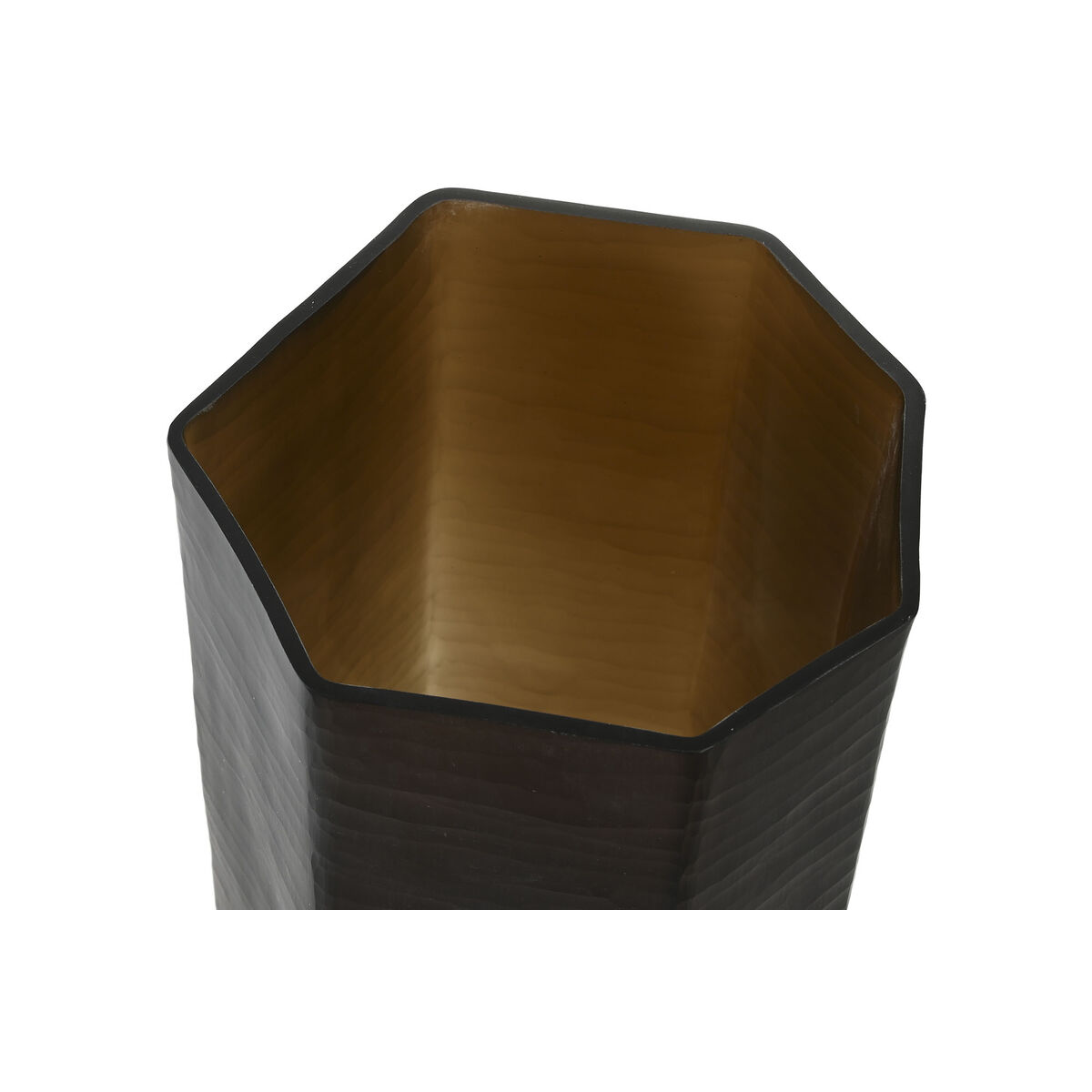 Vas Home ESPRIT Mörkgrå Glas Modern 18 x 18 x 31 cm - 3