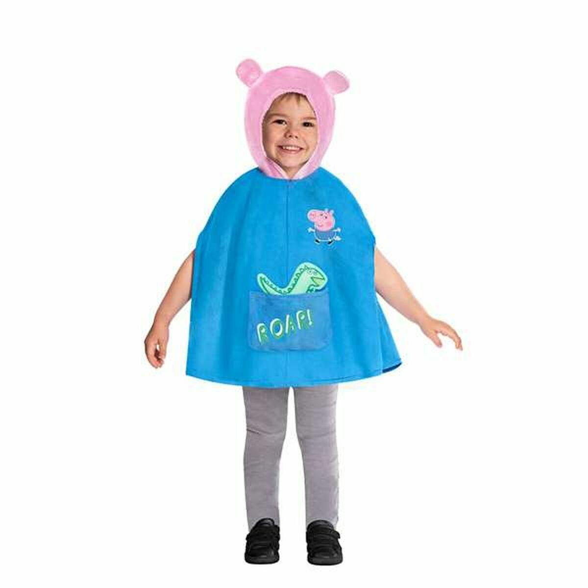 Maskeraddräkt för barn Peppa Pig George Cape