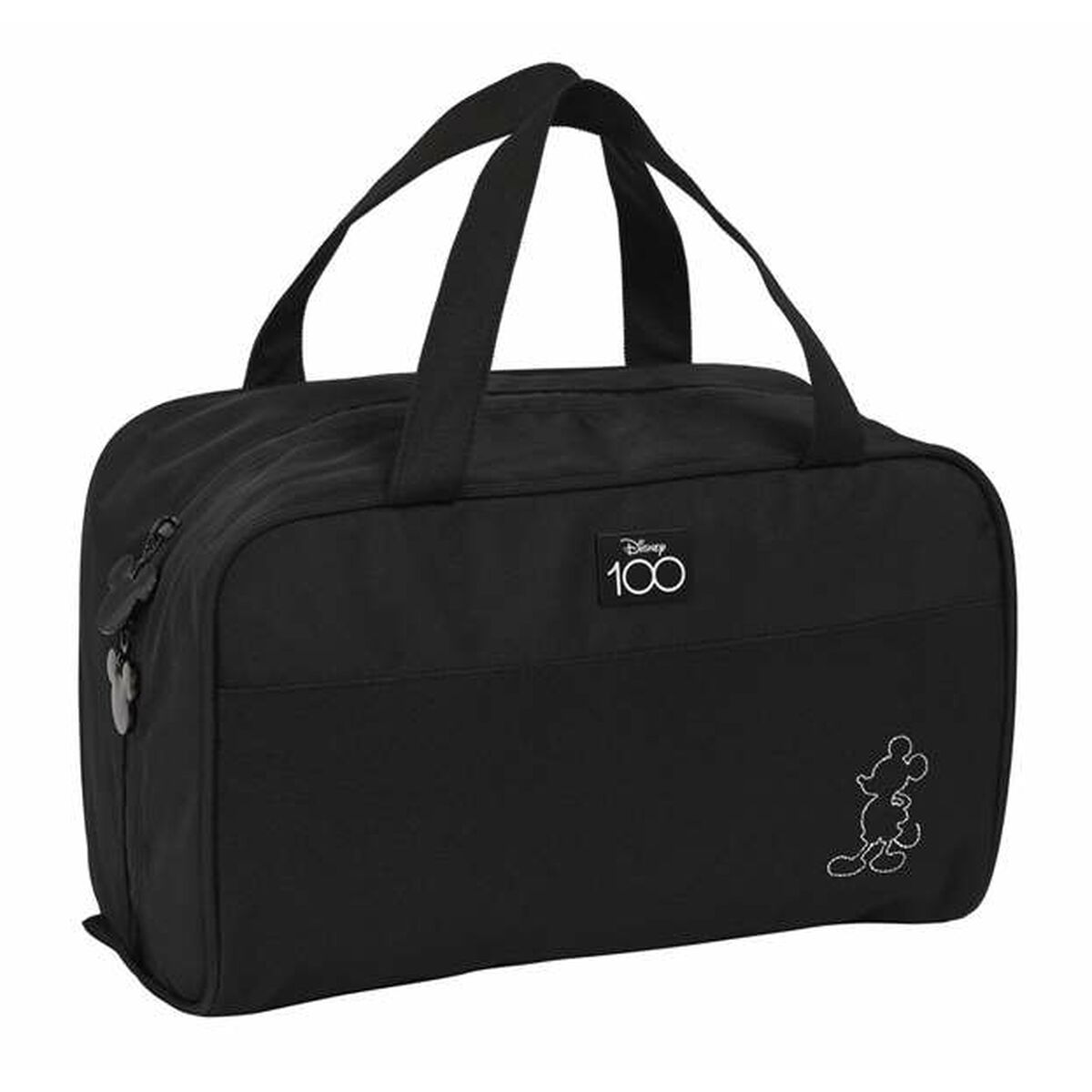 Skolnecessär Mickey Mouse Svart 31 x 14 x 19 cm - 5