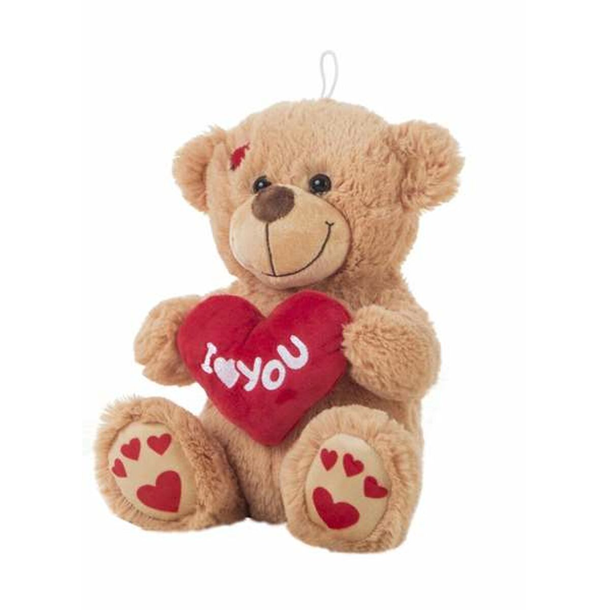Mjukisleksak I Love You Björn 25 cm Brun