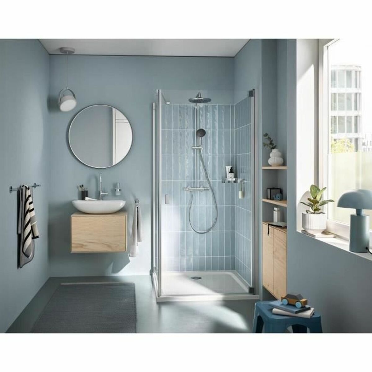 Duschpelare Grohe Vitalio Start System 250 ABS 22 mm 25 cm - 2