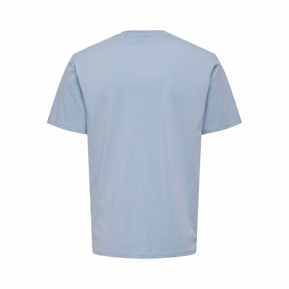 T-shirt med kortärm Herr Only & Sons Onslevi Life Reg Text Eventide Indigo - 2
