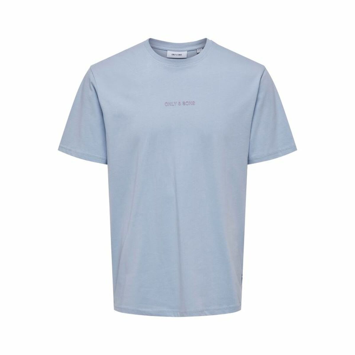 T-shirt med kortärm Herr Only & Sons Onslevi Life Reg Text Eventide Indigo