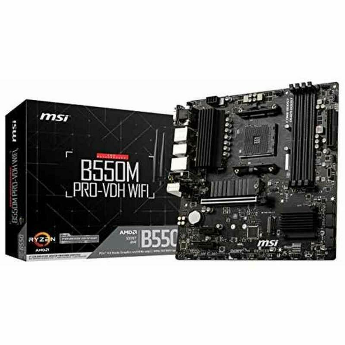Moderkort MSI 7C95-001R AMD B550
