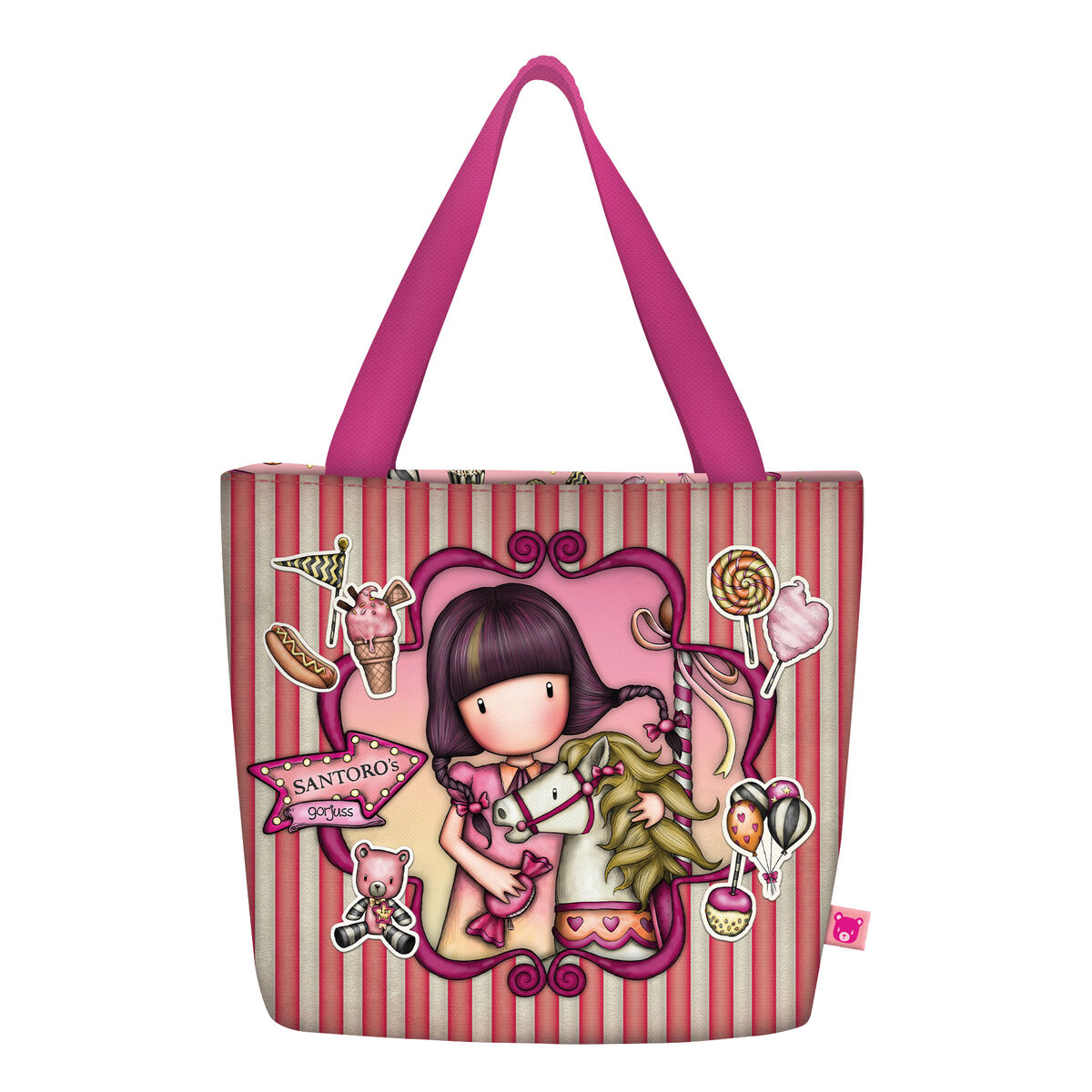 Kylväska Gorjuss Carousel Lax 24 x 29 x 10 cm Lunchlåda - 5