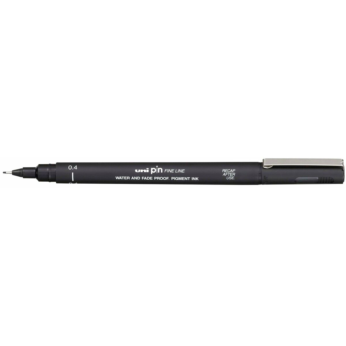 Tuschpennor Uni-Ball PIN-200(S) Svart 12 Delar Permanent - 3