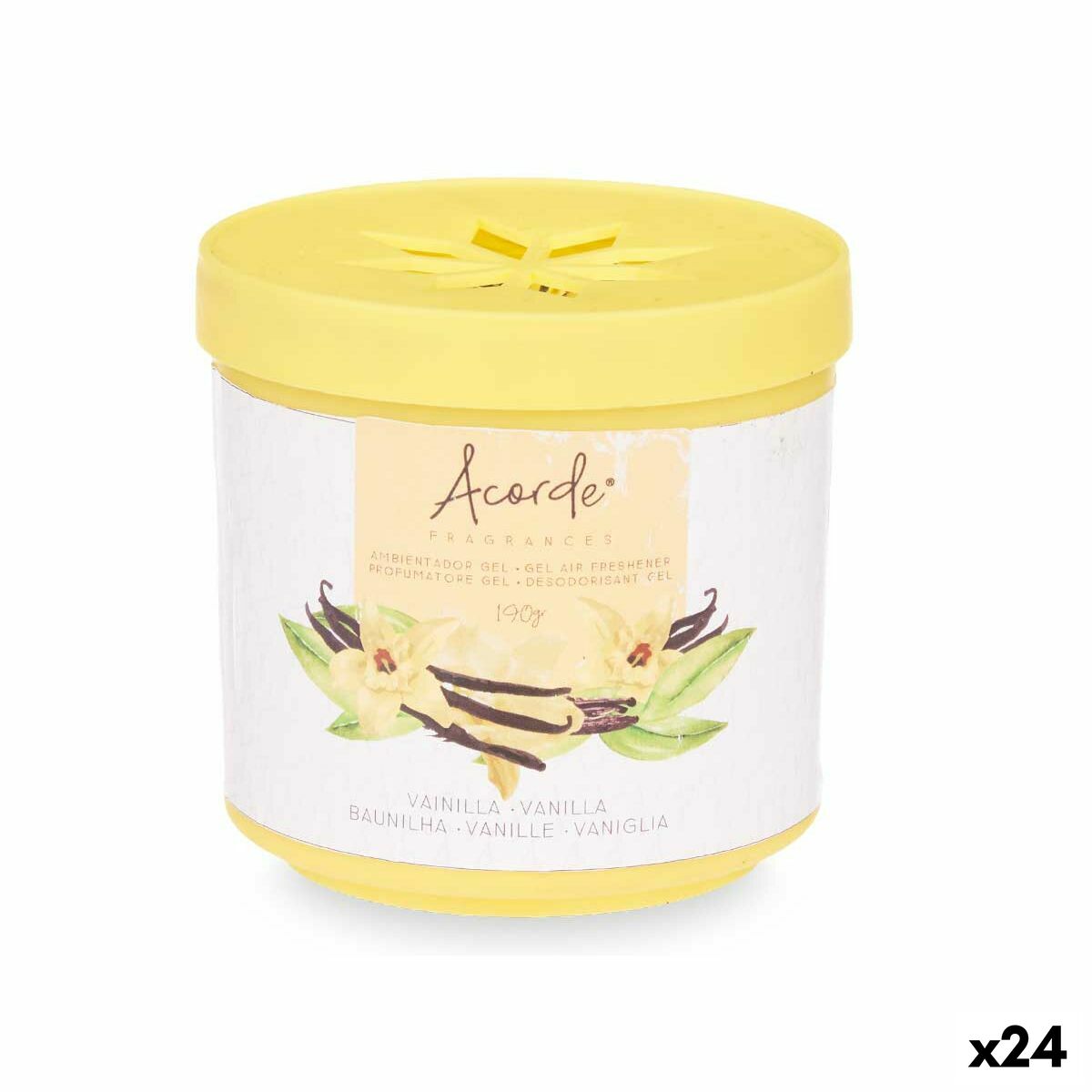 Luftrenare Acorde Vanilj 190 g (24 antal)