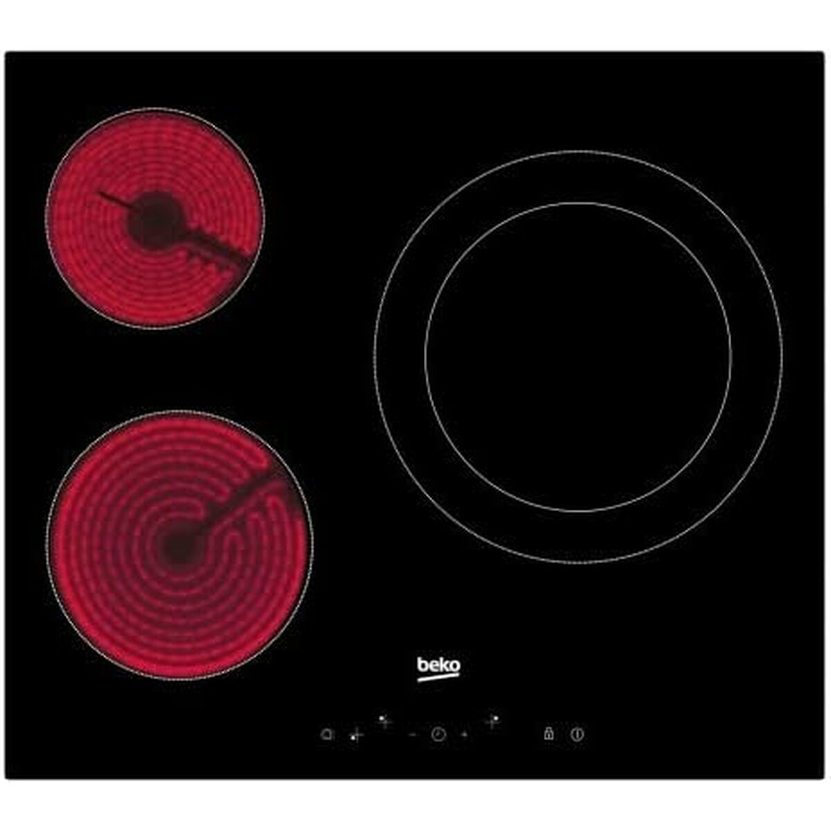 Keramisk platta BEKO HIC63402T 60 cm 58 cm 5700 W - 2