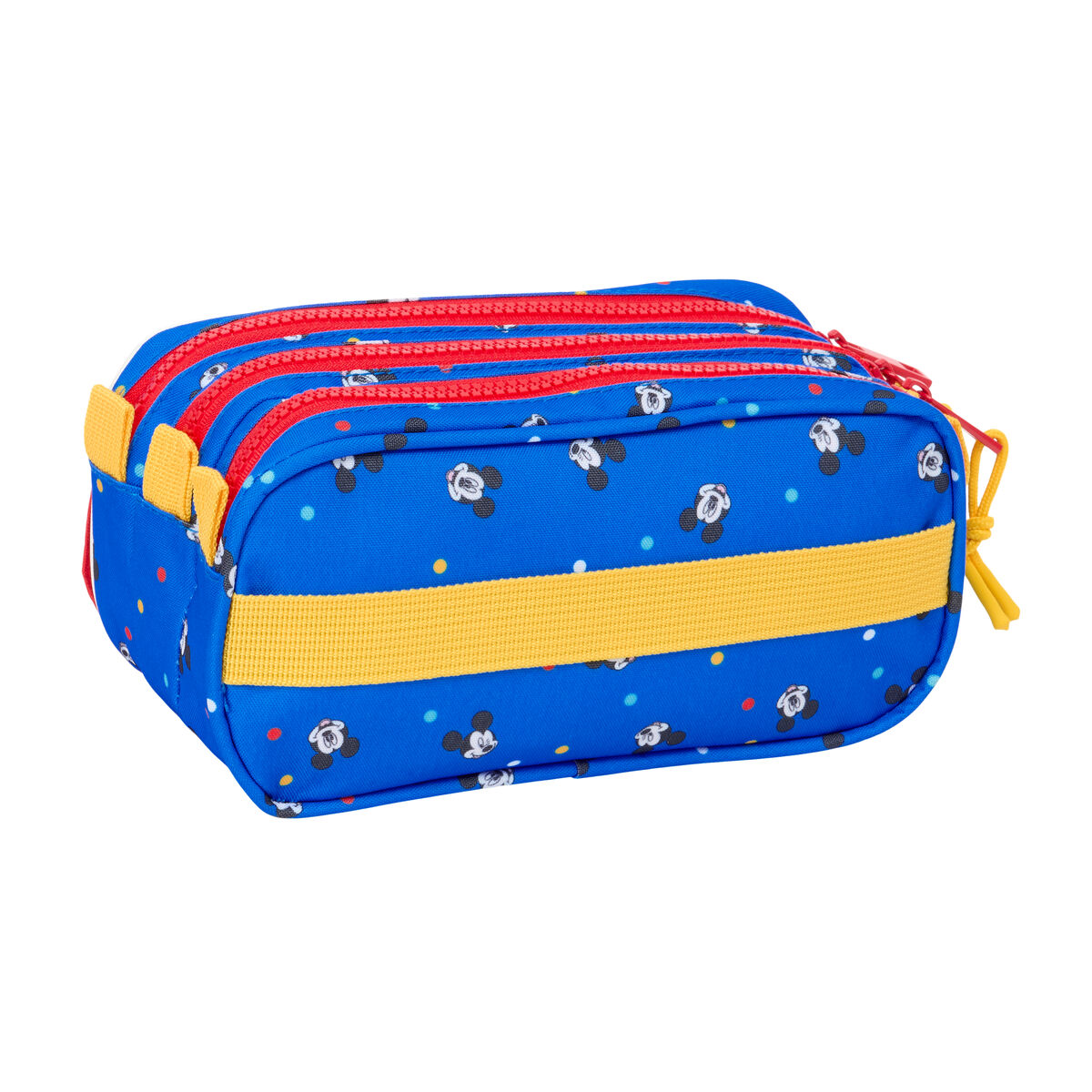 Tredubbel Carry-all Mickey Mouse Clubhouse Good day Blå 21,5 x 10 x 8 cm - 4