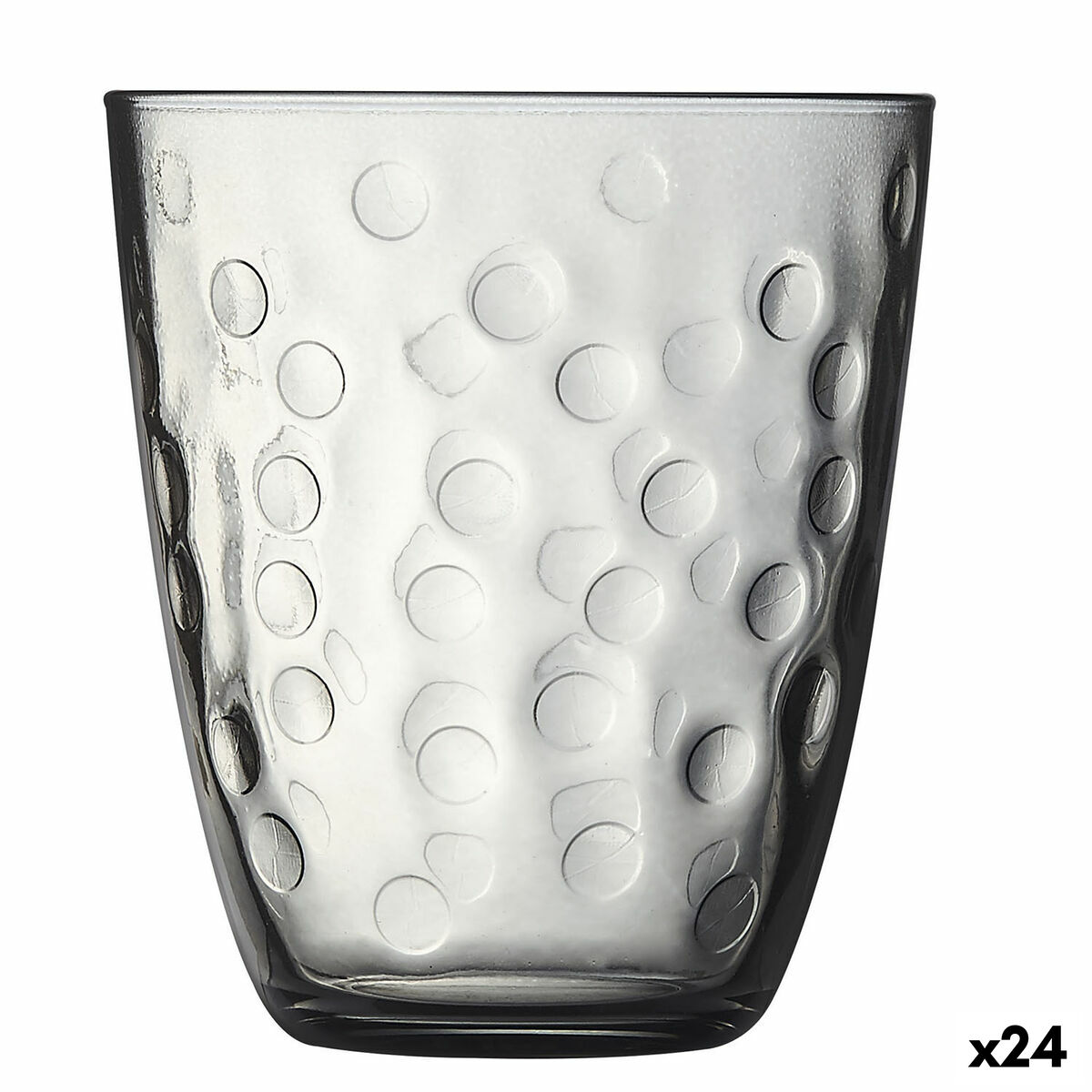 Glas Luminarc Concepto Pepite Grå Glas 310 ml (24 antal) - 5