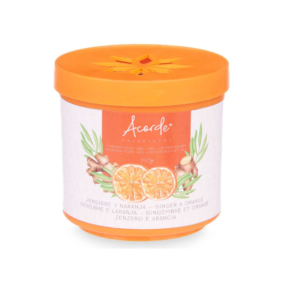 Luftrenare Acorde Orange Ingefära 190 g (24 antal) - 3