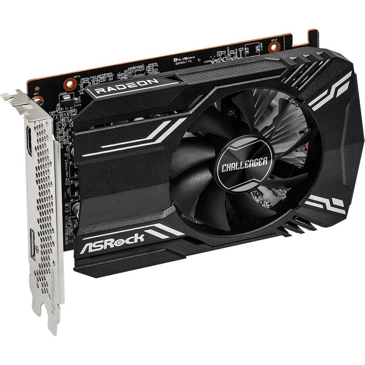 Grafikkort ASRock RX6400 CLI 4G AMD Radeon RX 6400 GDDR6 4 GB - 4